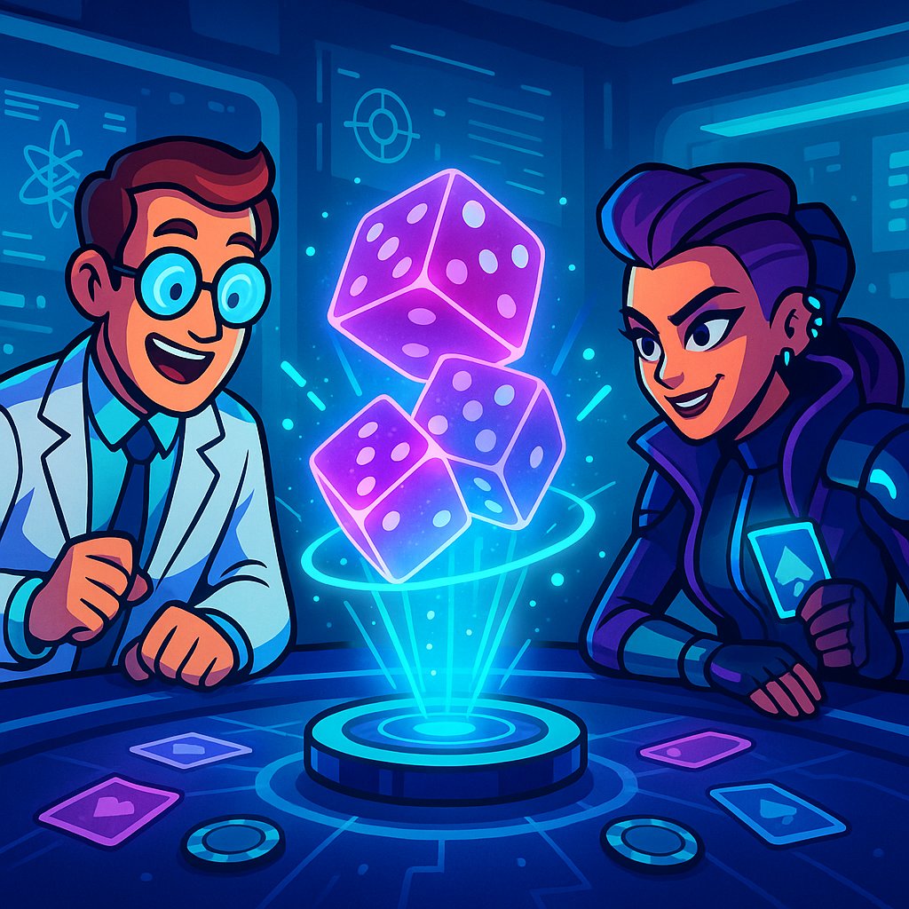 Card reveal sequence in Andar Bahar game